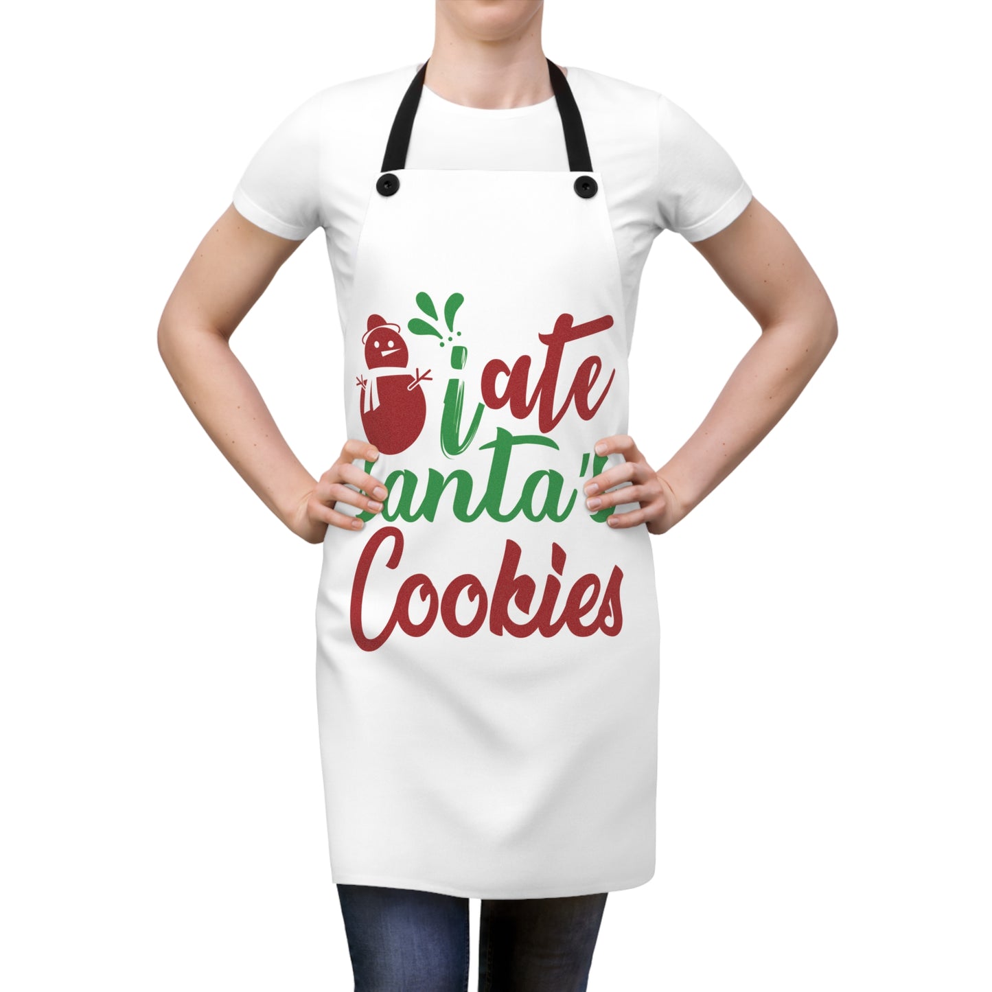 I Ate Santa's Cookies Apron