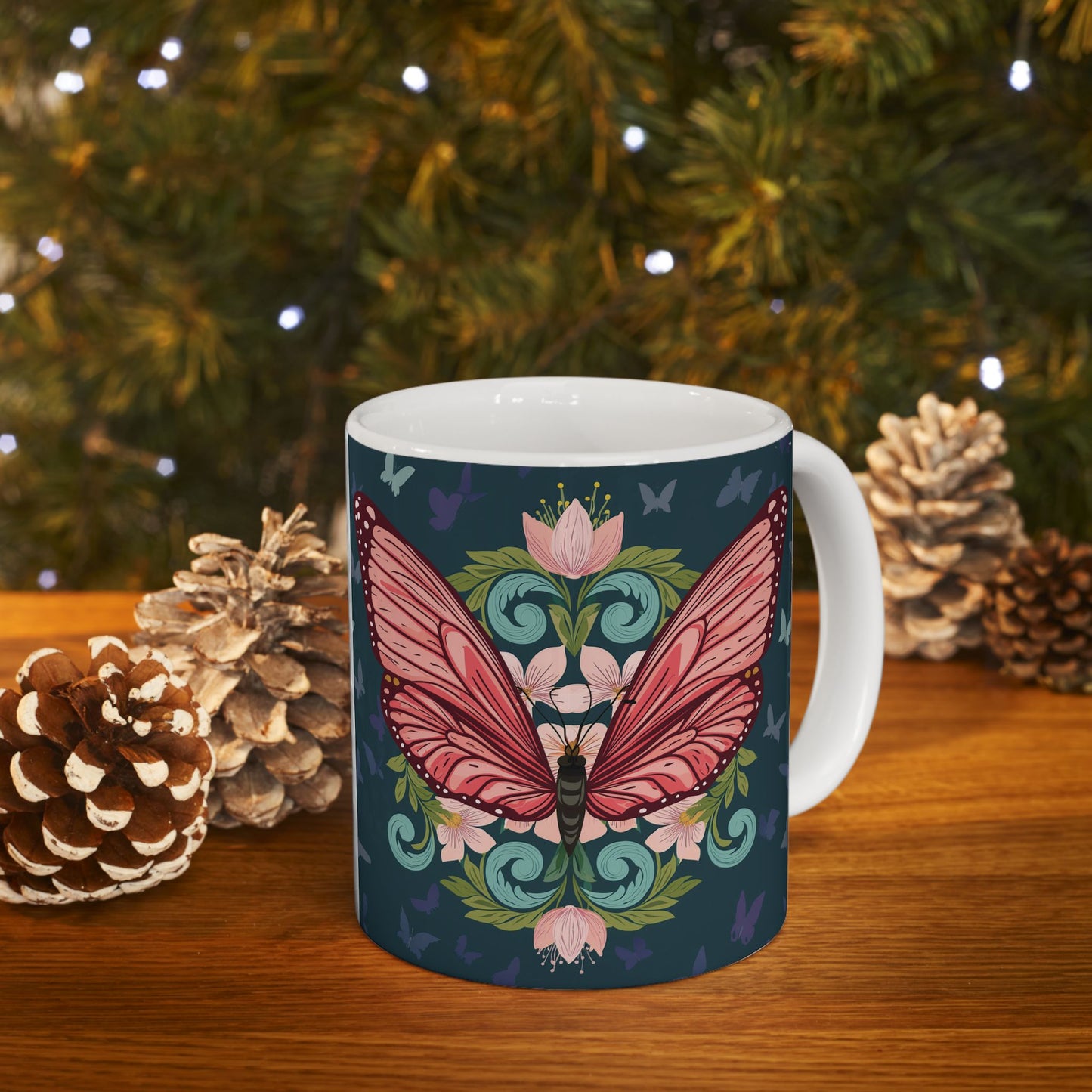 Butterfly Ceramic Mug