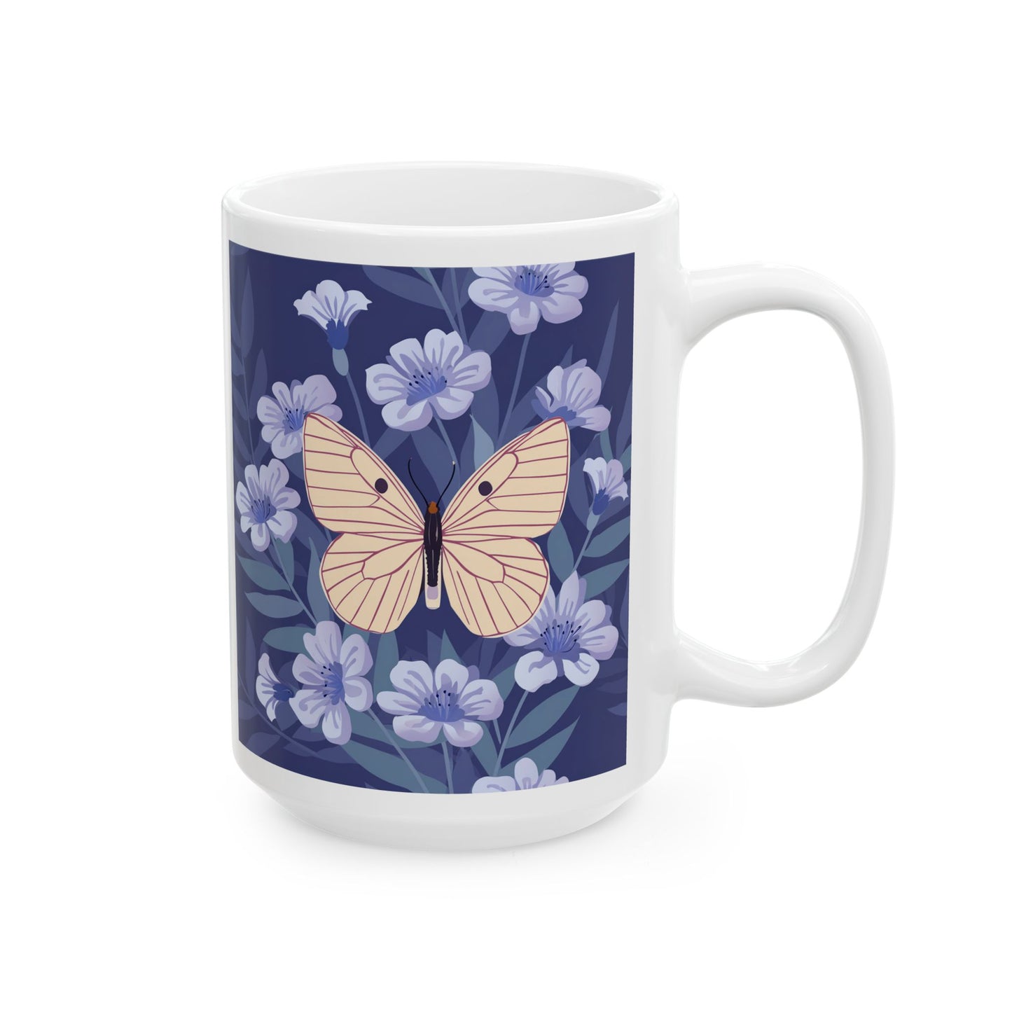 Butterfly Ceramic Mug