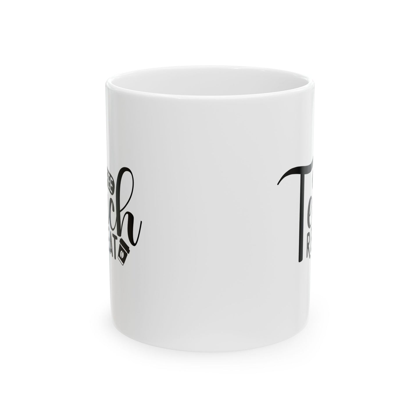 Coffee Teach Repeat Ceramic Mug