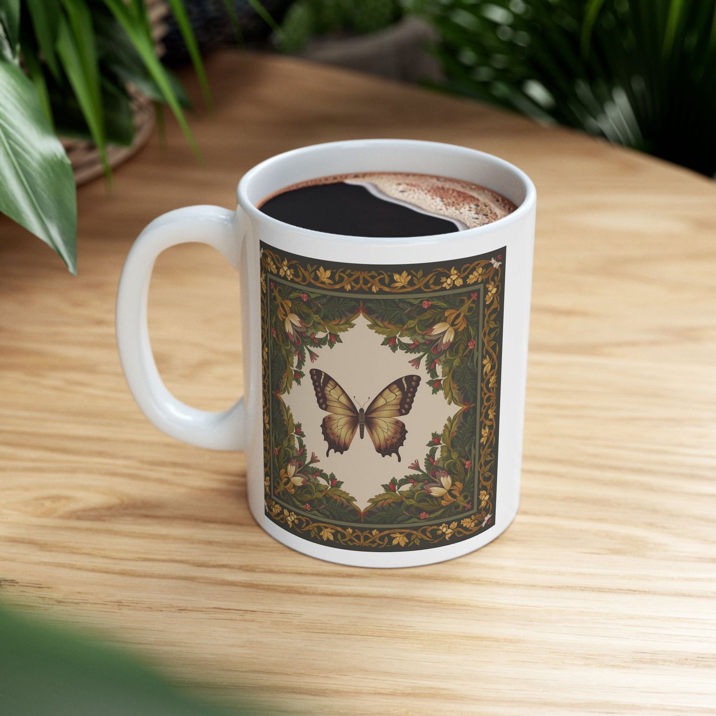 Butterfly Ceramic Mug