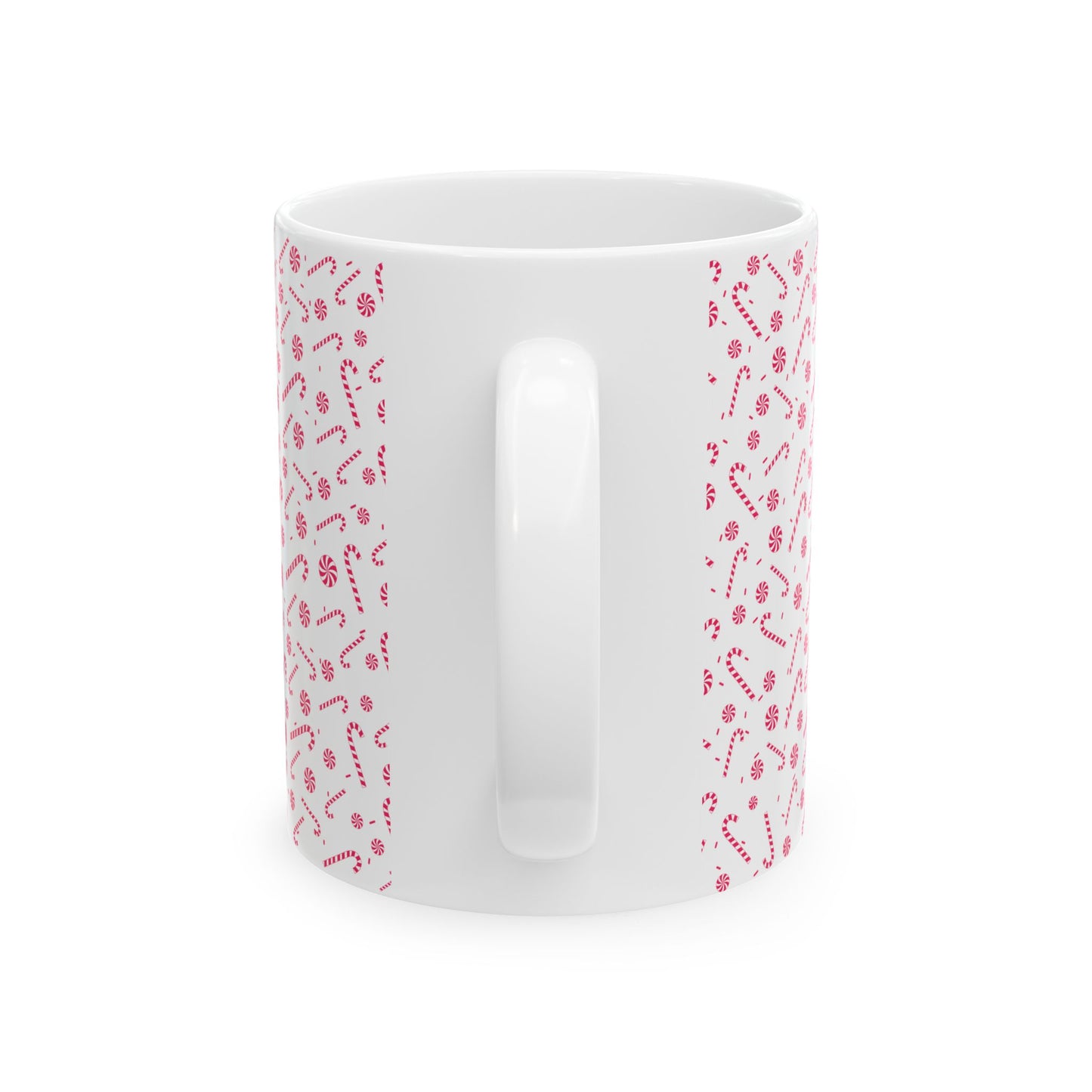 Candy Cane All Over Ceramic Mug