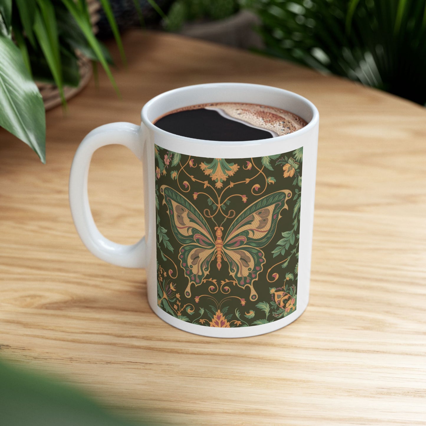 Butterfly Ceramic Mug