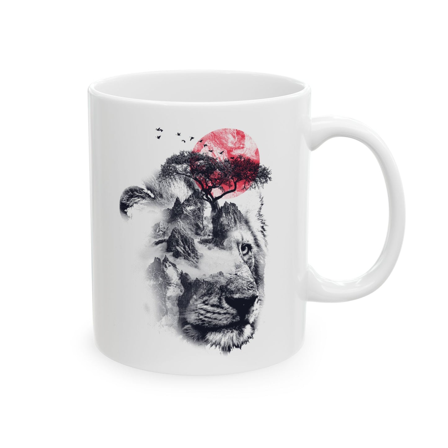 Lion Ceramic Mug