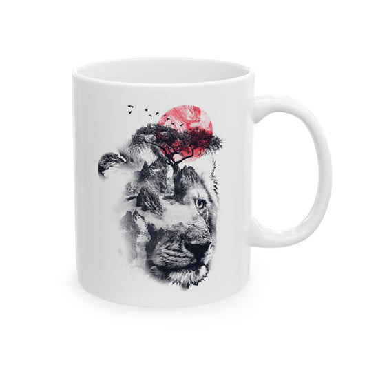 Lion Ceramic Mug