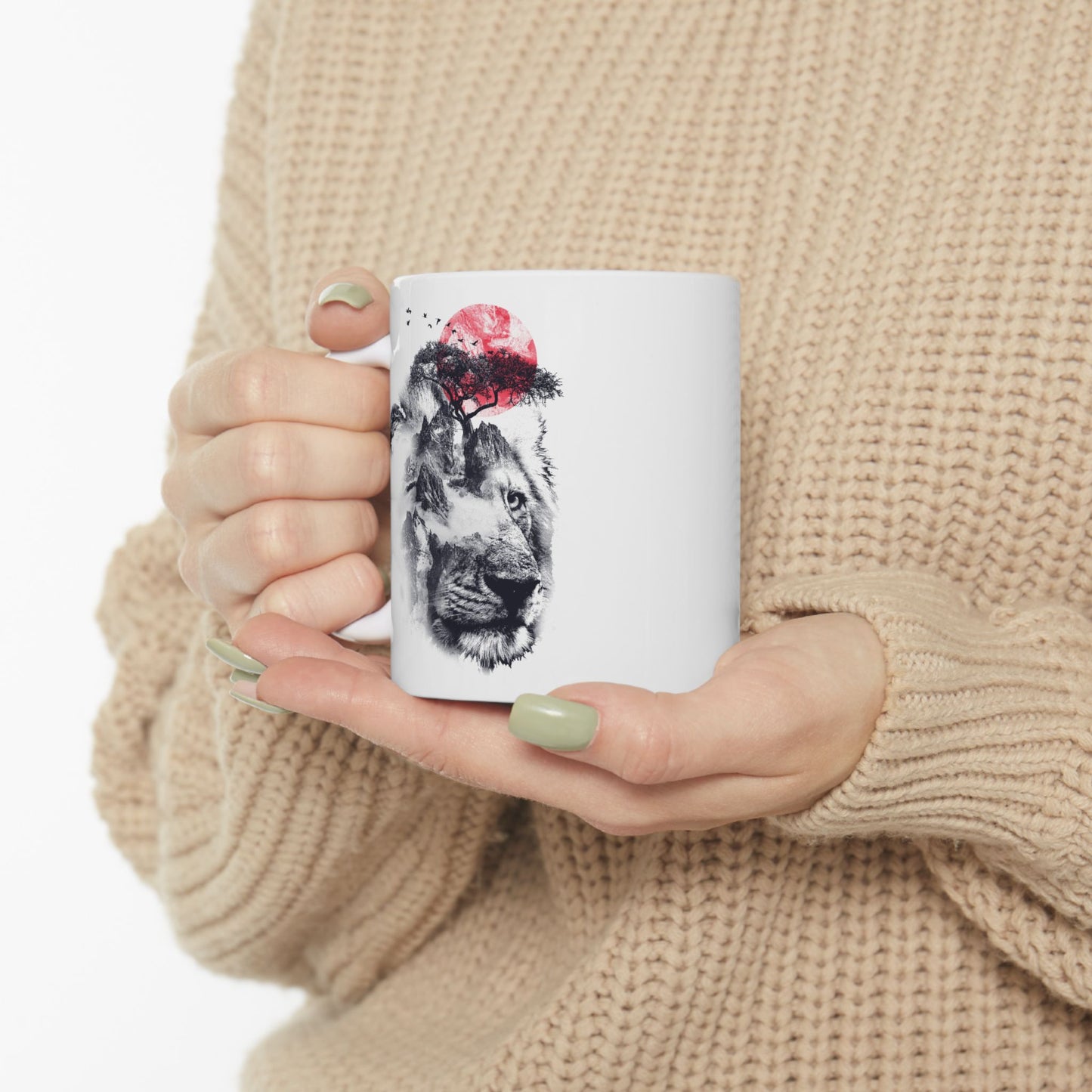 Lion Ceramic Mug