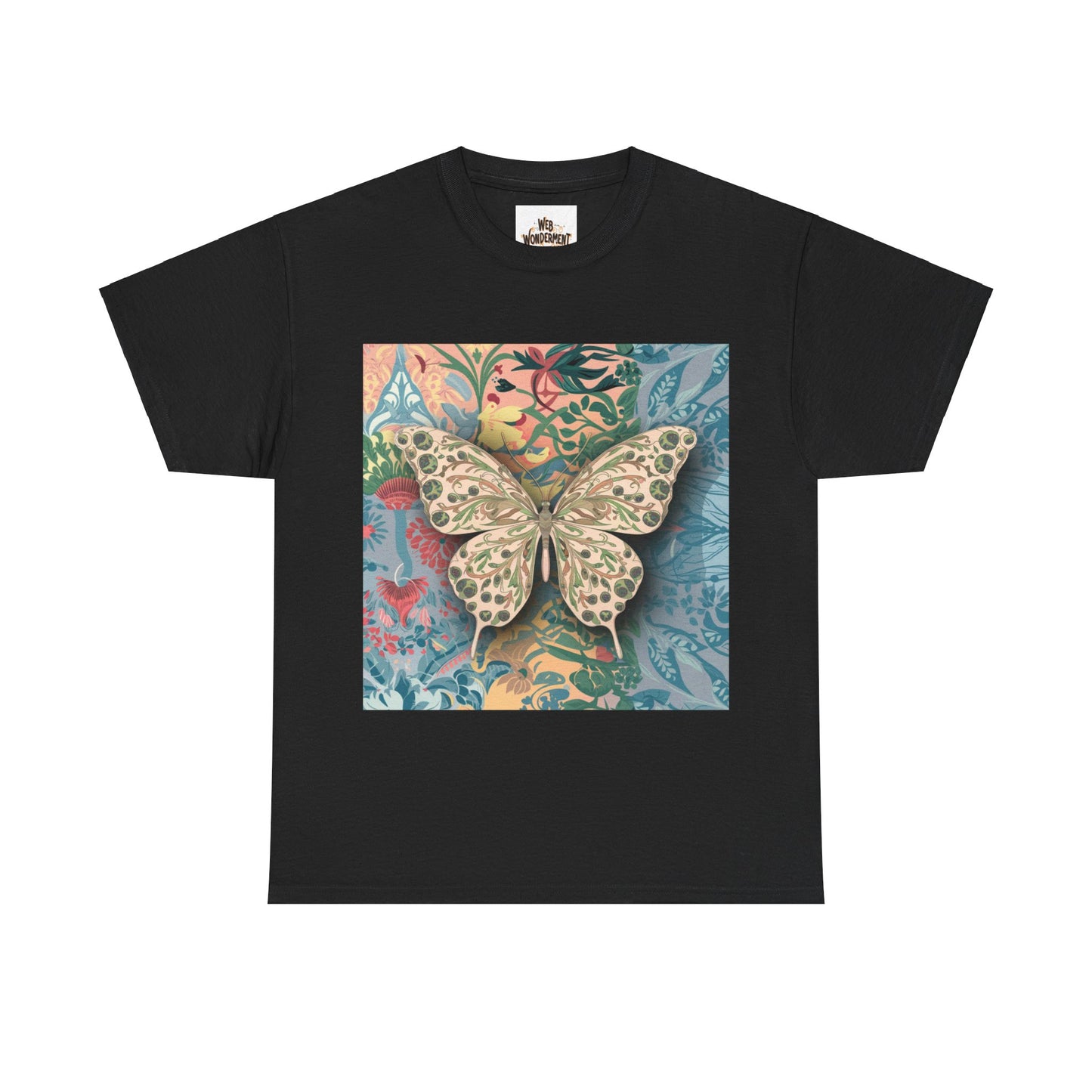 Butterfly Unisex Heavy Cotton T-Shirt