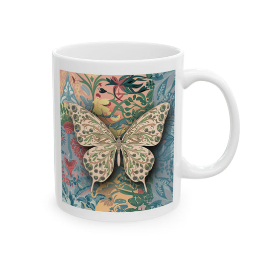 Butterfly Ceramic Mug