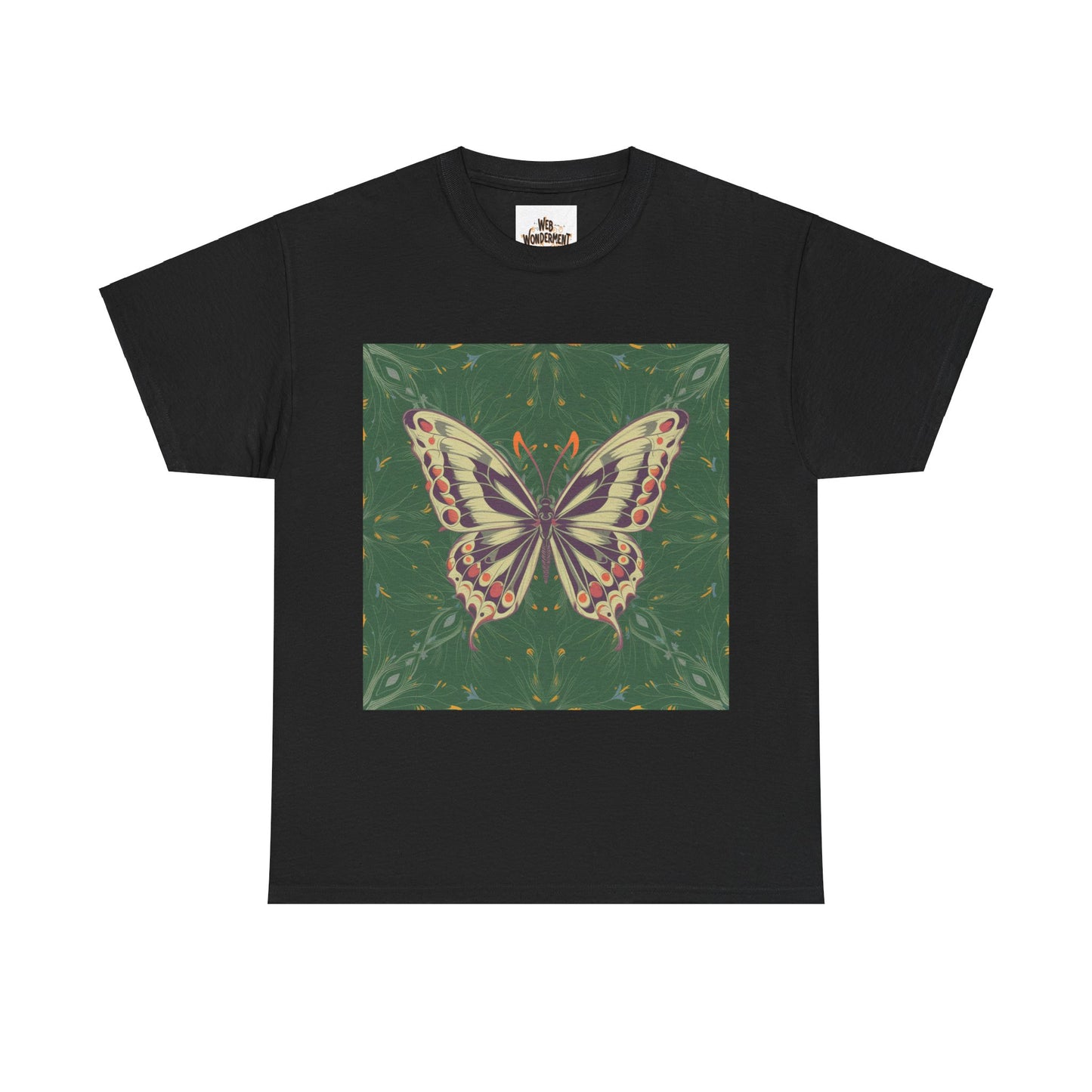 Butterfly Unisex Heavy Cotton T-Shirt