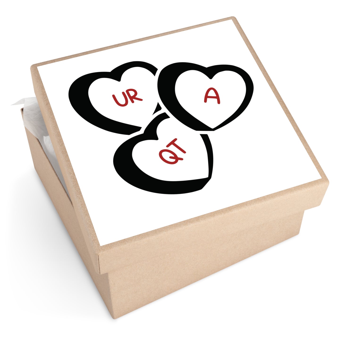 You're A Cutie (UR A QT) Square Vinyl Sticker