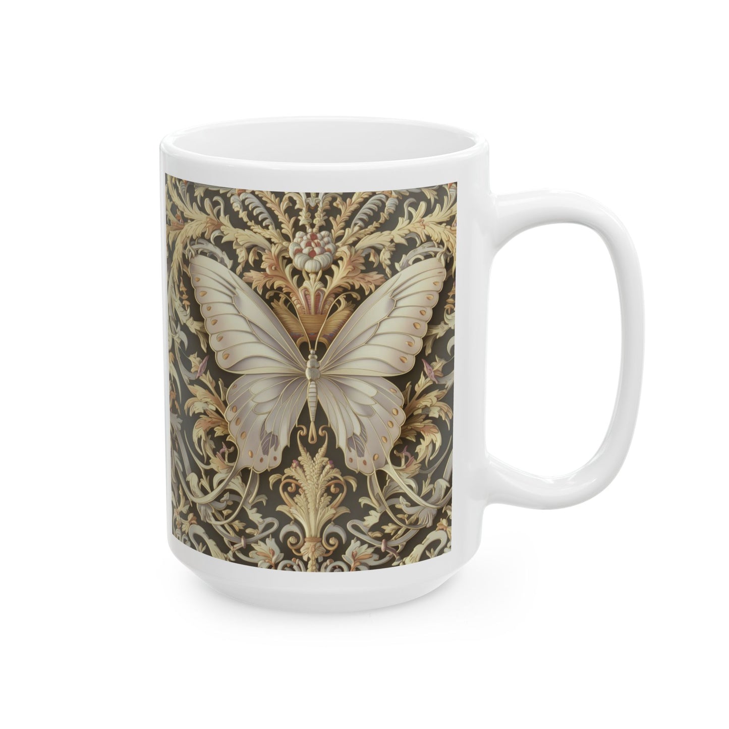 Butterfly Ceramic Mug