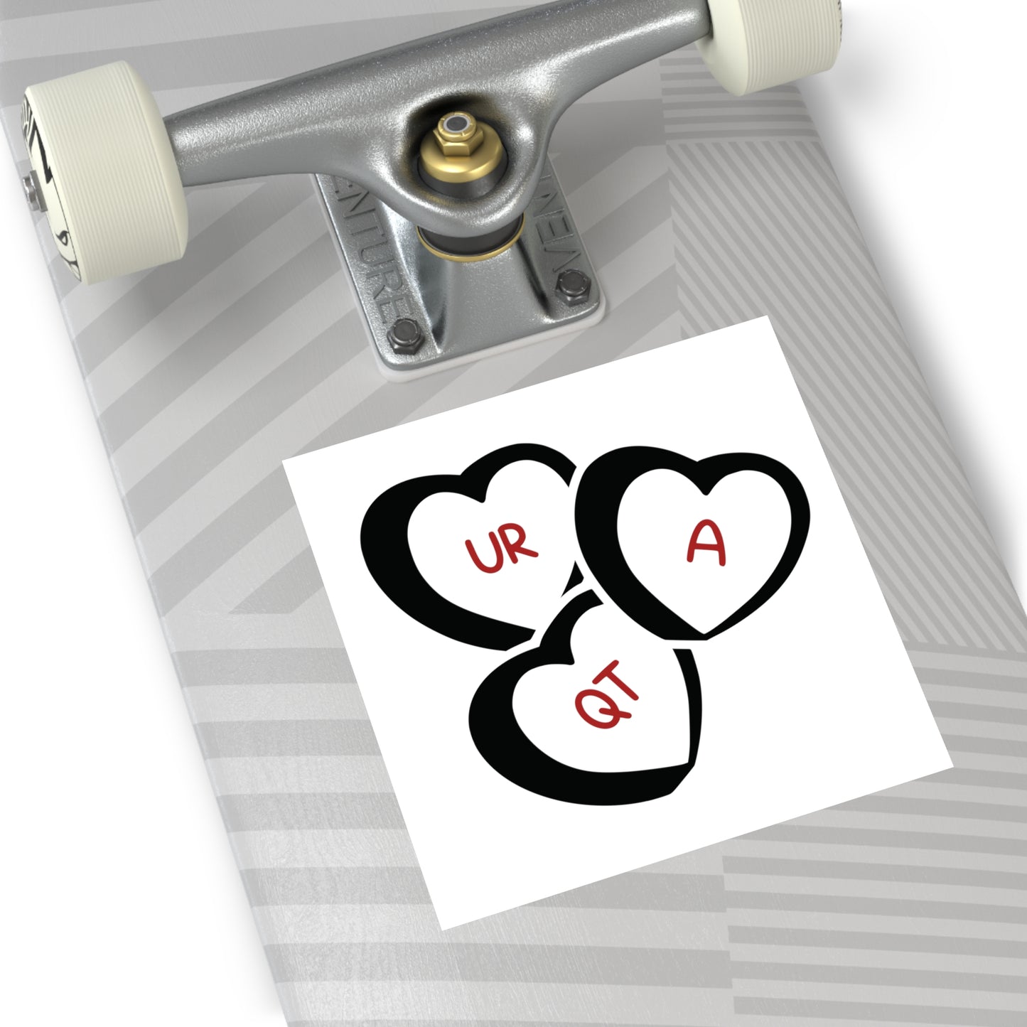 You're A Cutie (UR A QT) Square Vinyl Sticker