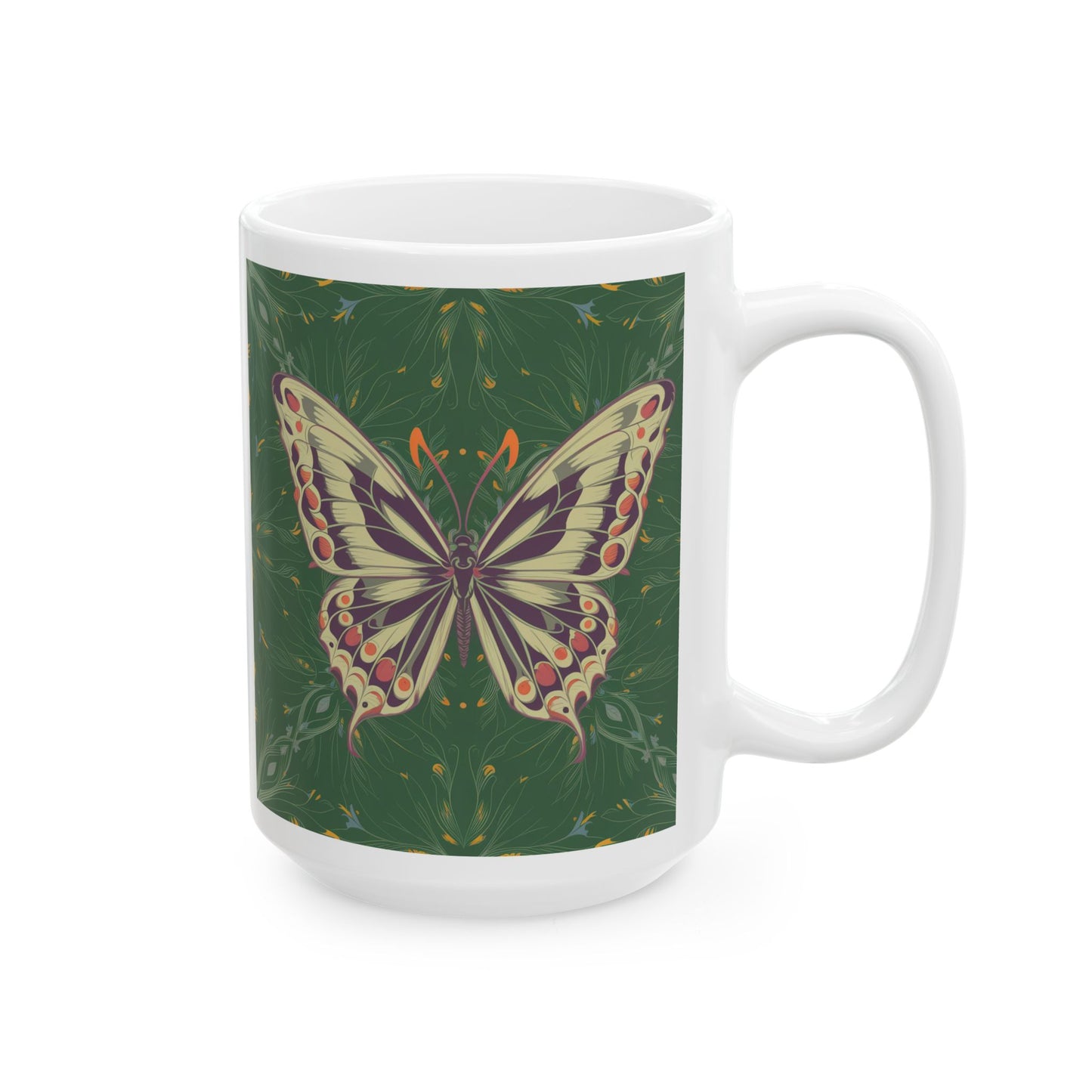 Butterfly Ceramic Mug