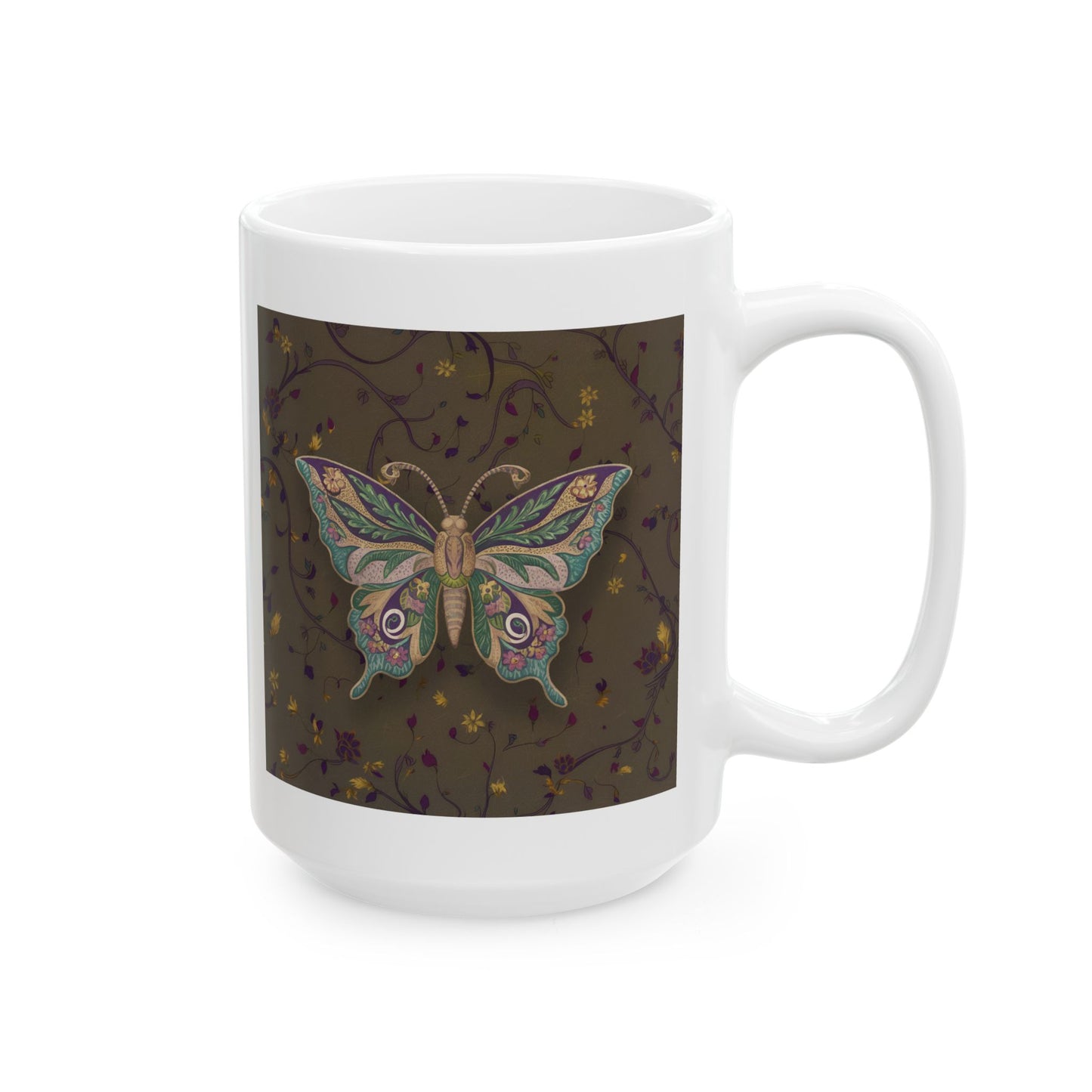 Butterfly Ceramic Mug