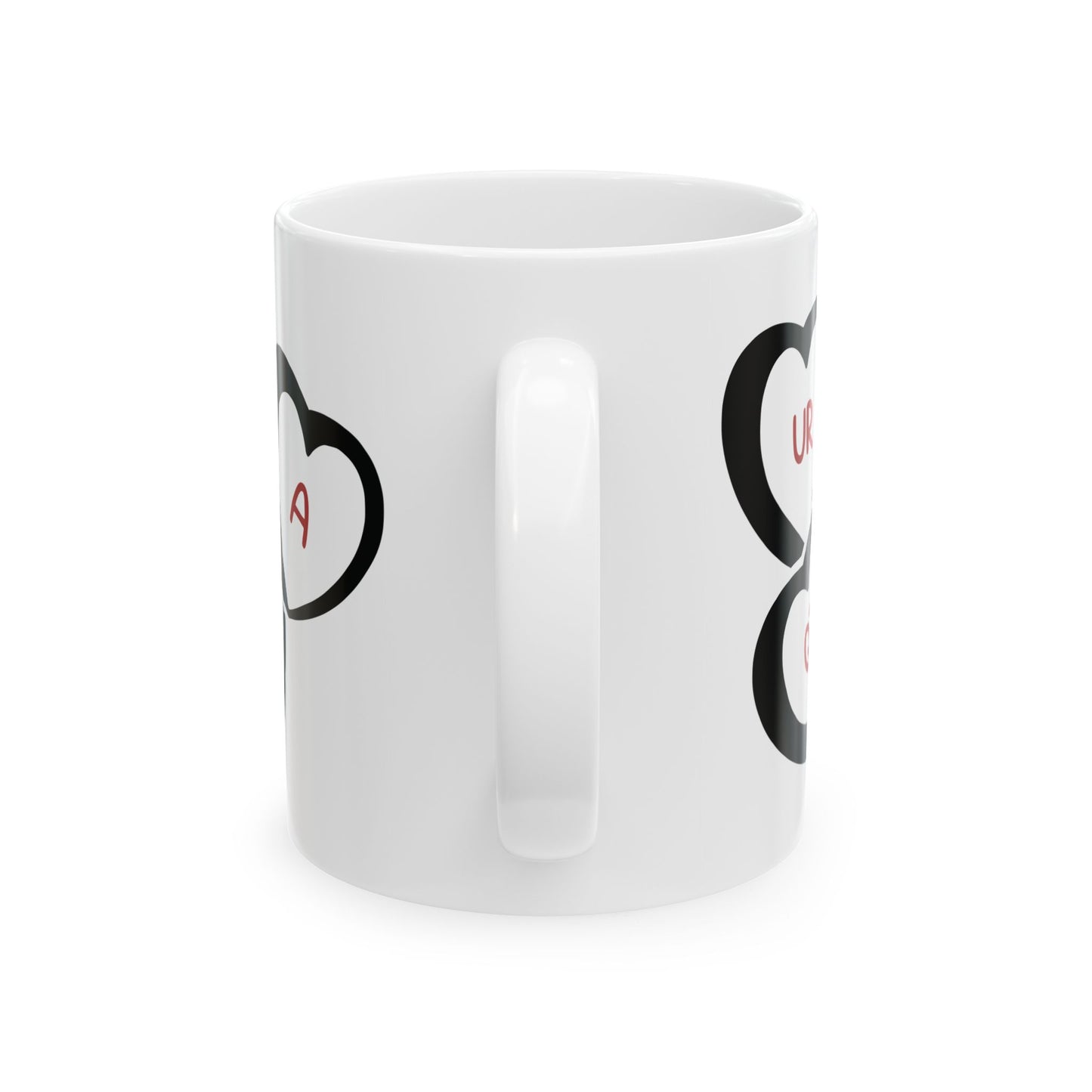 UR A QT Valentine's Ceramic Mug
