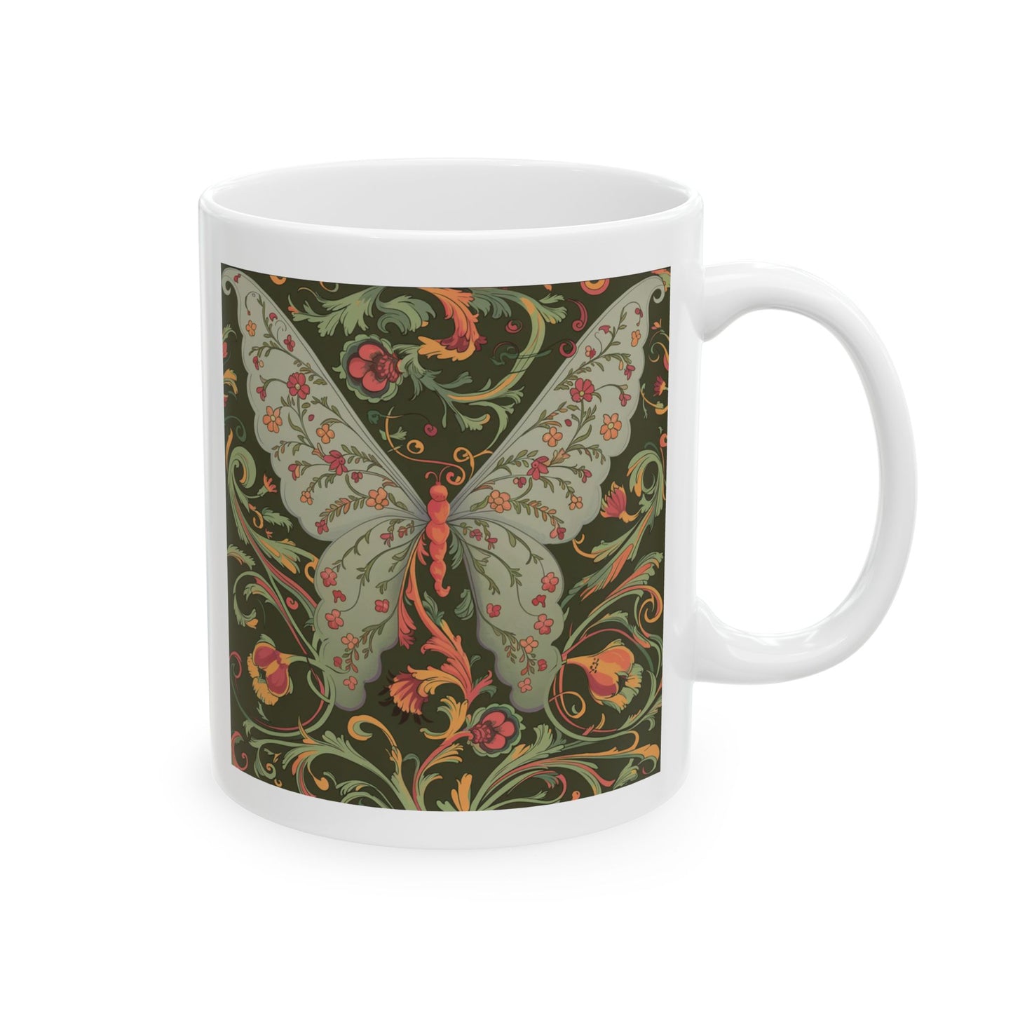 Butterfly Ceramic Mug