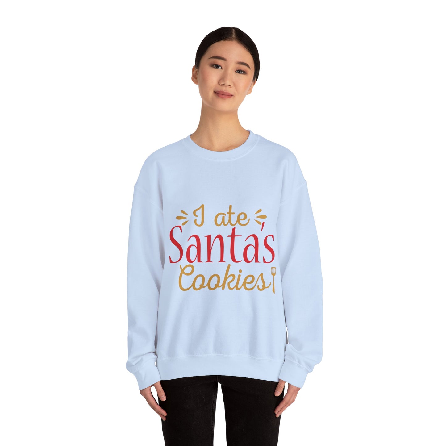 I Ate Santa's Cookies Unisex Heavy Blend Crewneck Sweatshirt