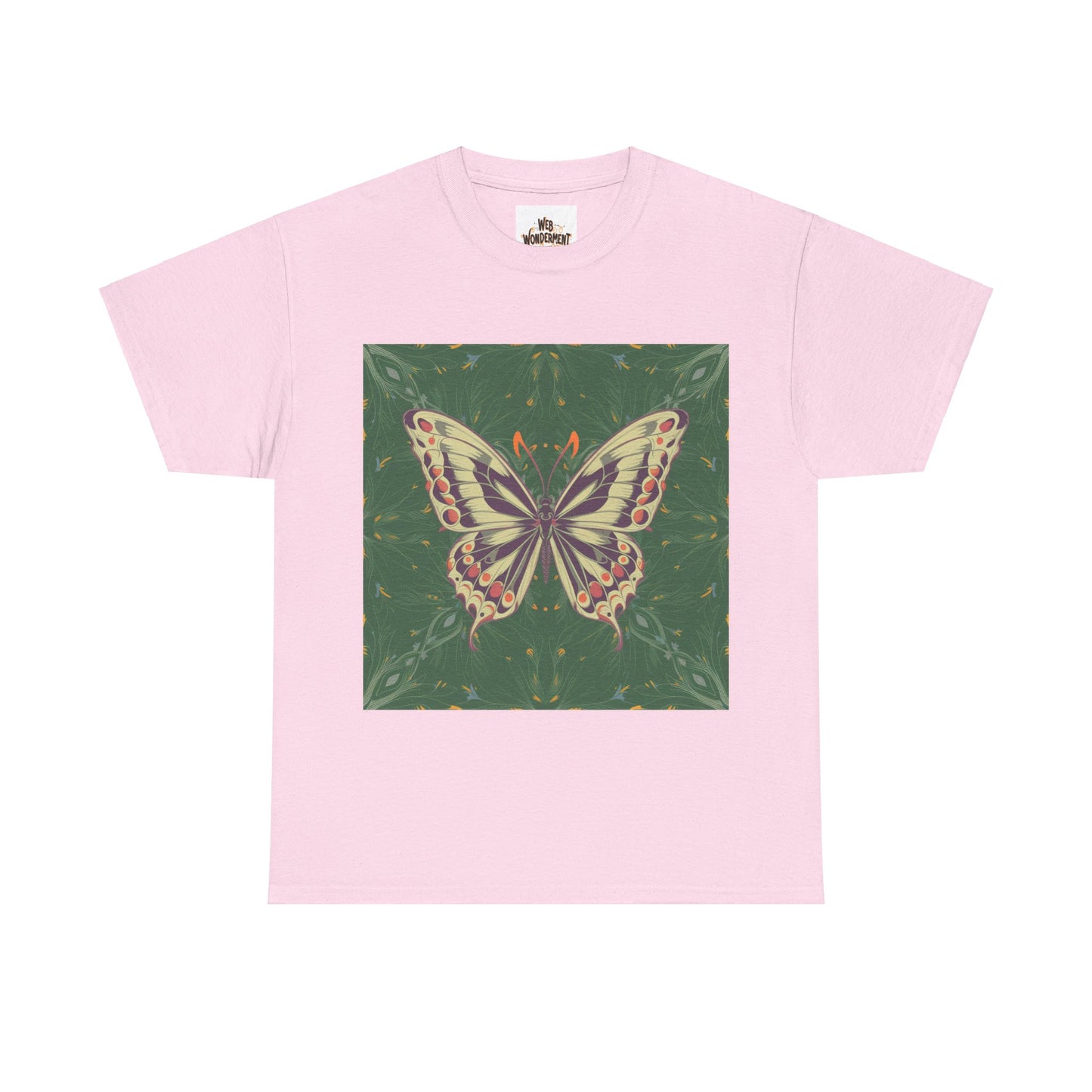 Butterfly Unisex Heavy Cotton T-Shirt