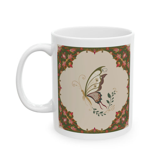 Butterfly Ceramic Mug