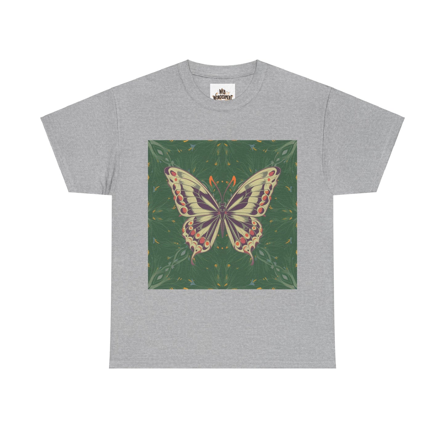 Butterfly Unisex Heavy Cotton T-Shirt