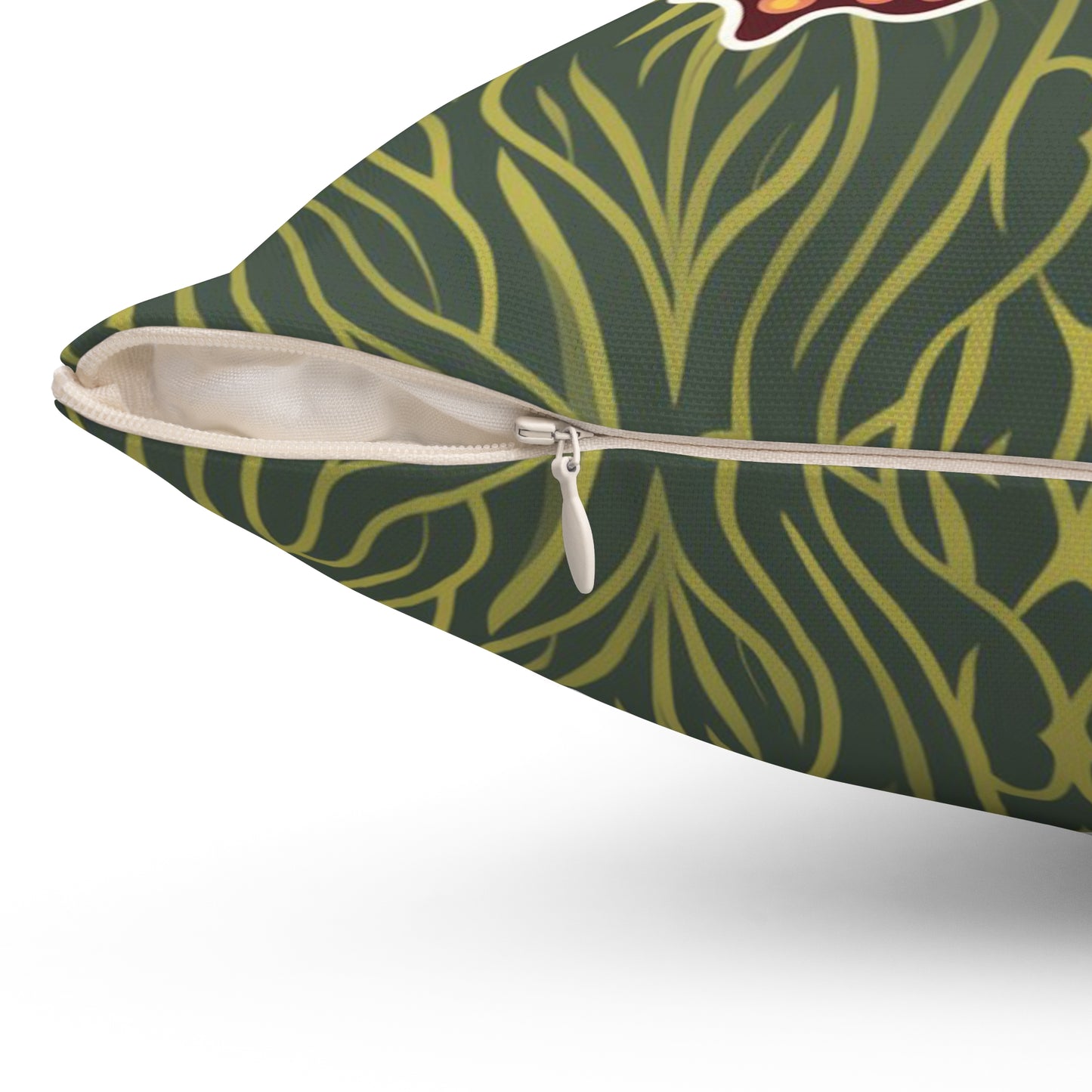 Butterfly Spun Polyester Square Pillow