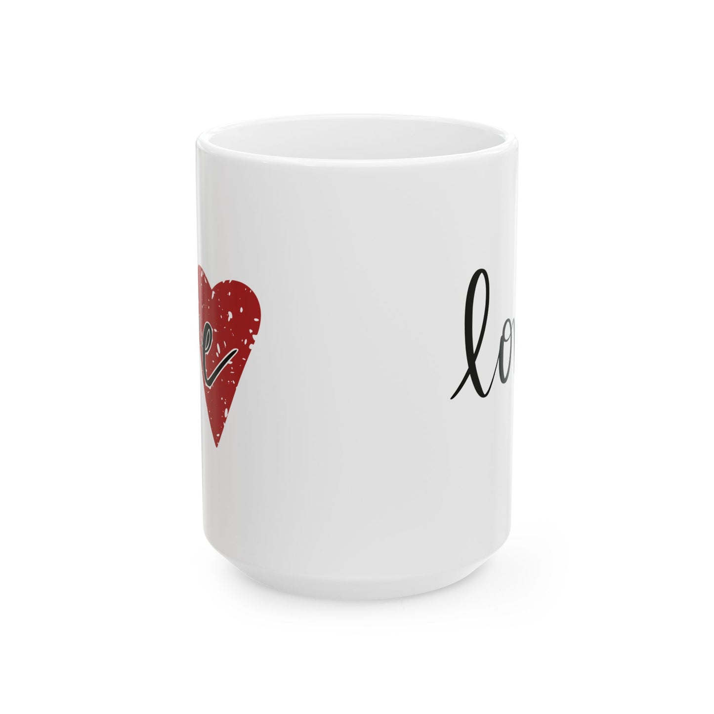 Love Heart Ceramic Mug