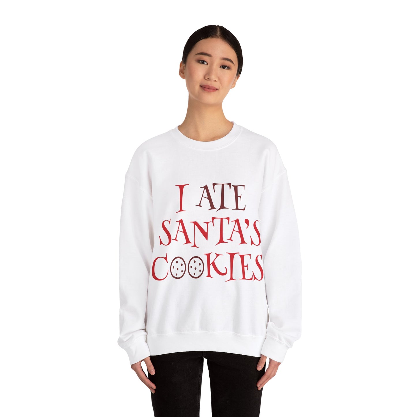 I Ate Santa's Cookies Unisex Heavy Blend Crewneck Sweatshirt