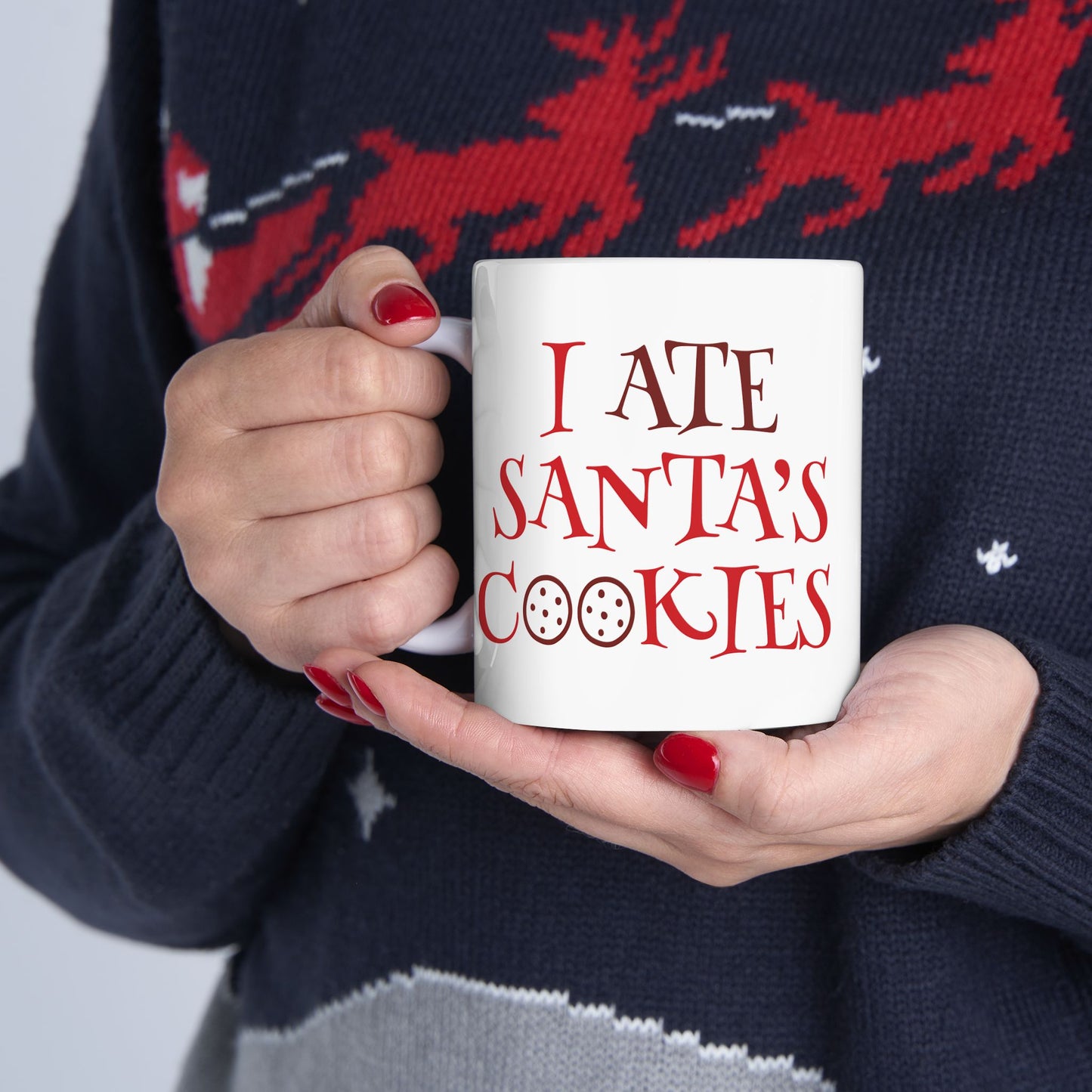 I Ate Santa's Cookies Ceramic Mug