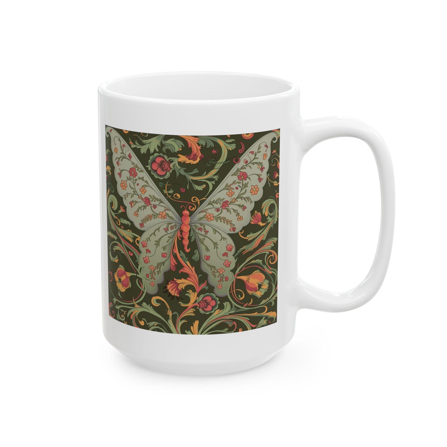 Butterfly Ceramic Mug