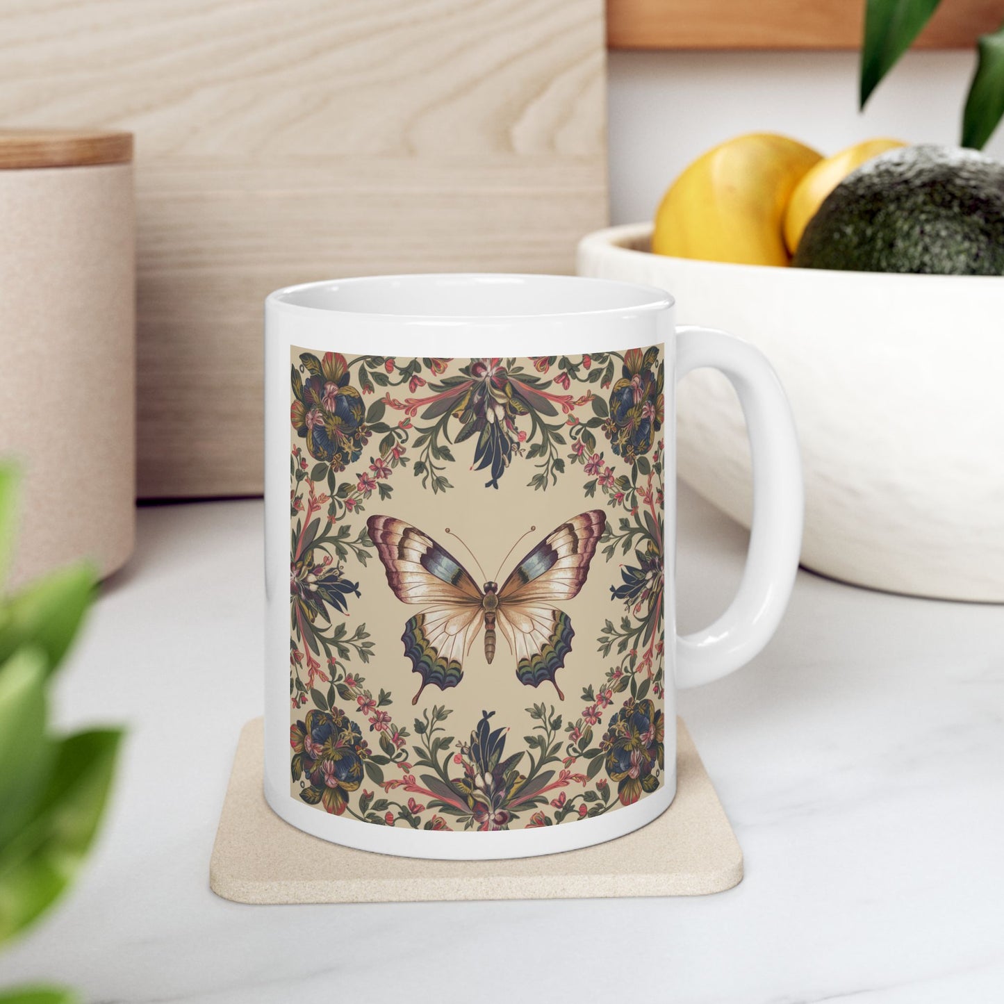 Butterfly Ceramic Mug