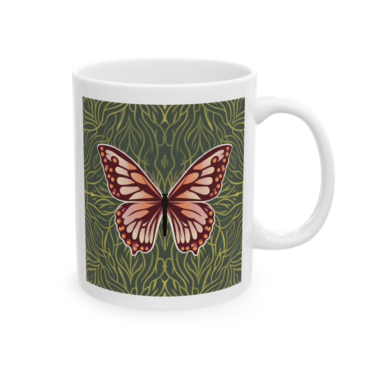 Butterfly Ceramic Mug
