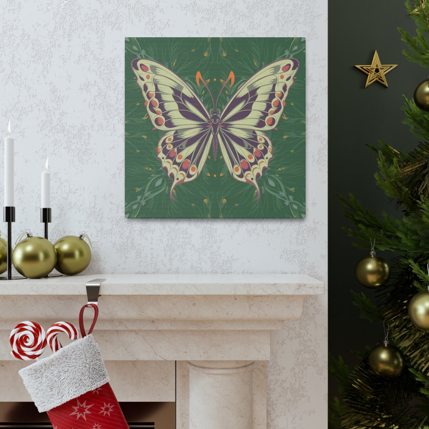Butterfly Canvas Gallery Wraps