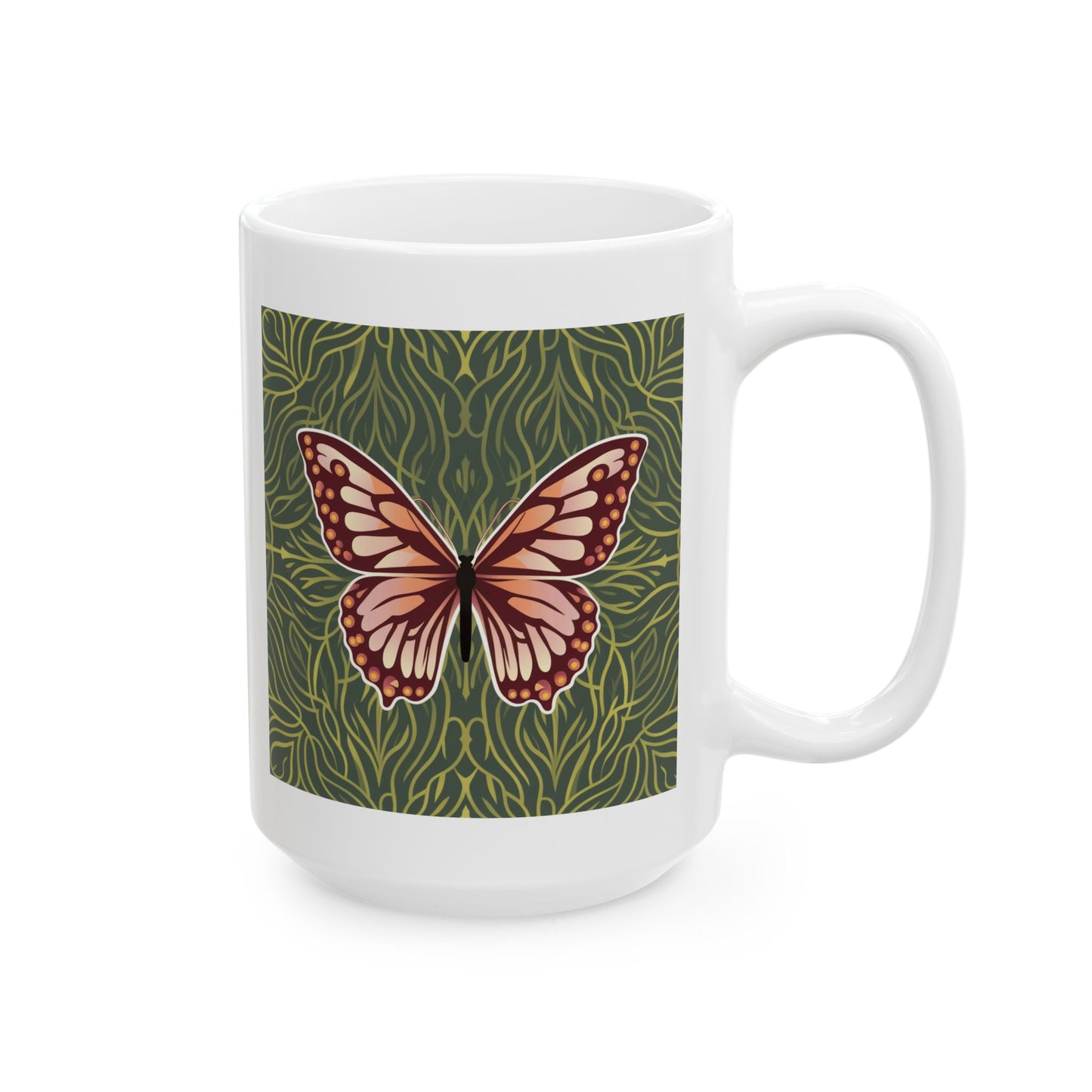 Butterfly Ceramic Mug