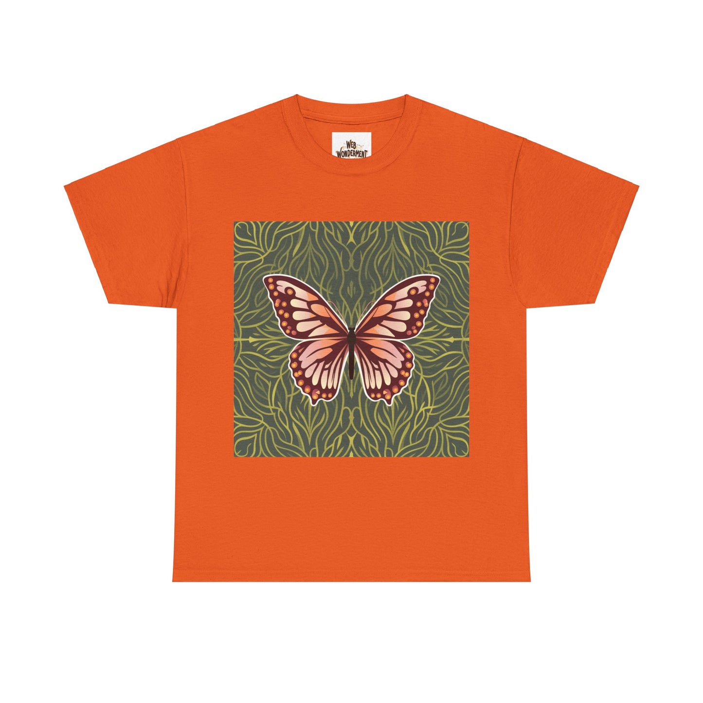 Butterfly Unisex Heavy Cotton T-Shirt