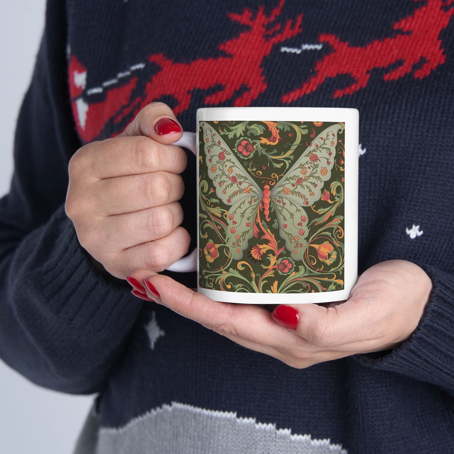 Butterfly Ceramic Mug