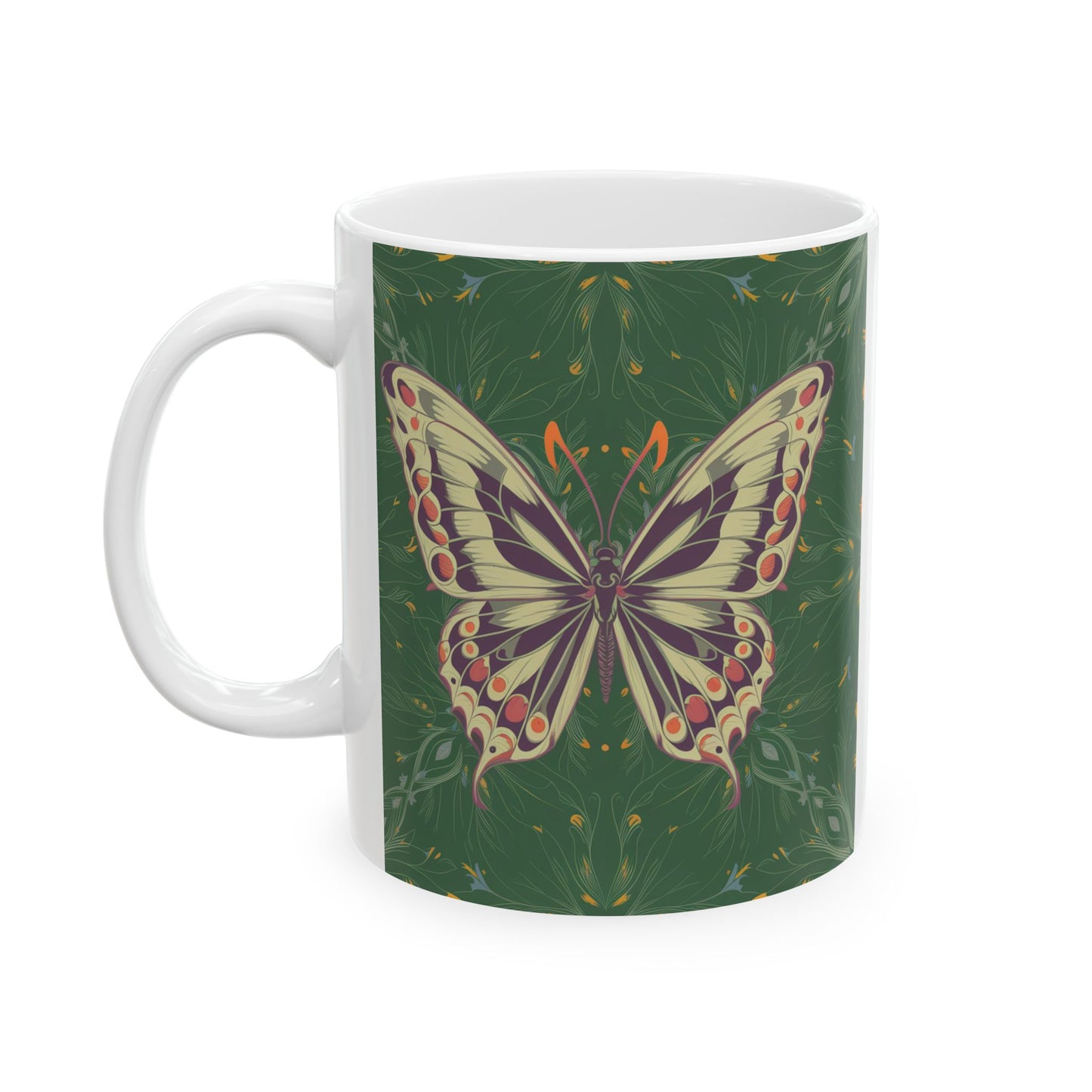 Butterfly Ceramic Mug