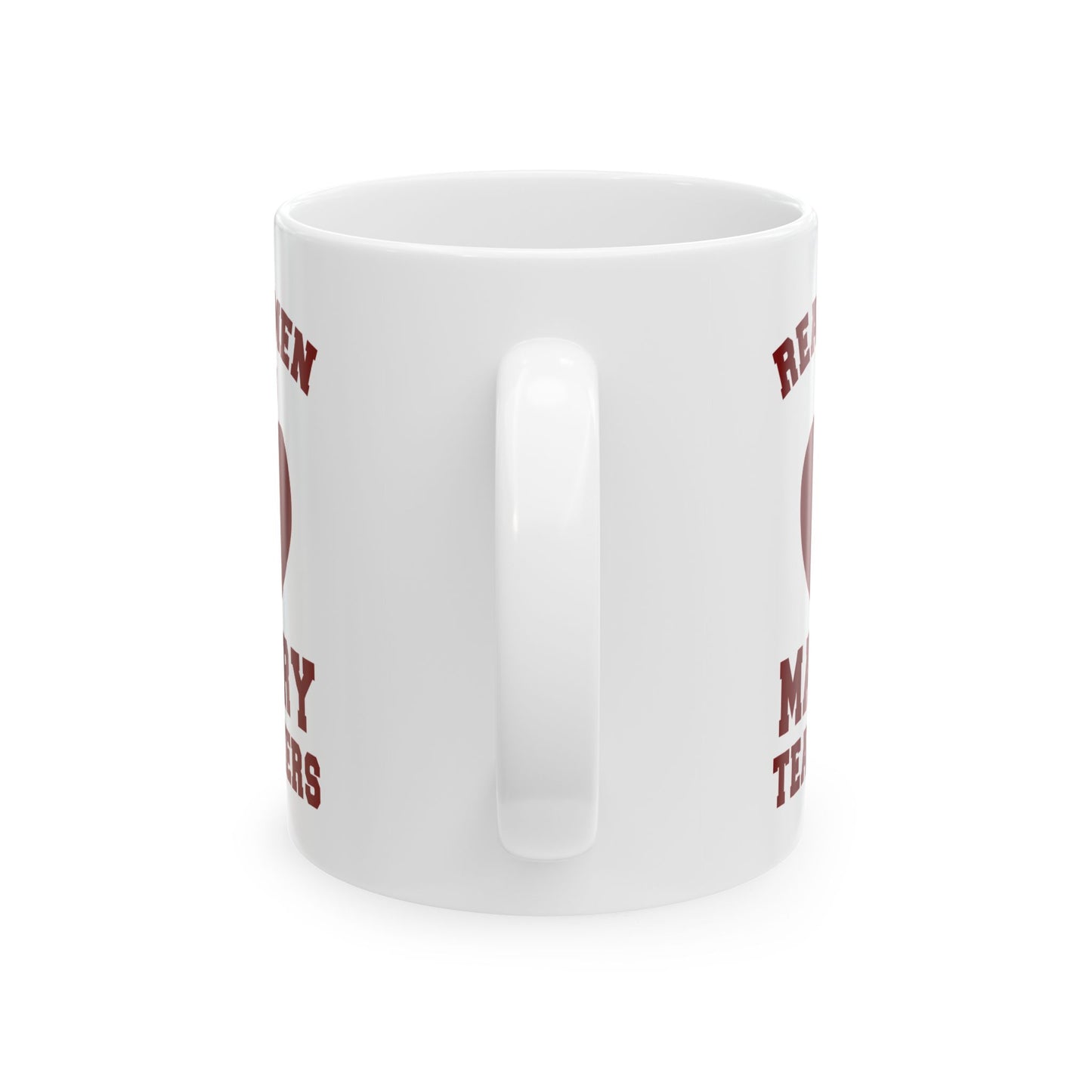 Real Men Marry Teachers (Apple) Ceramic Mug
