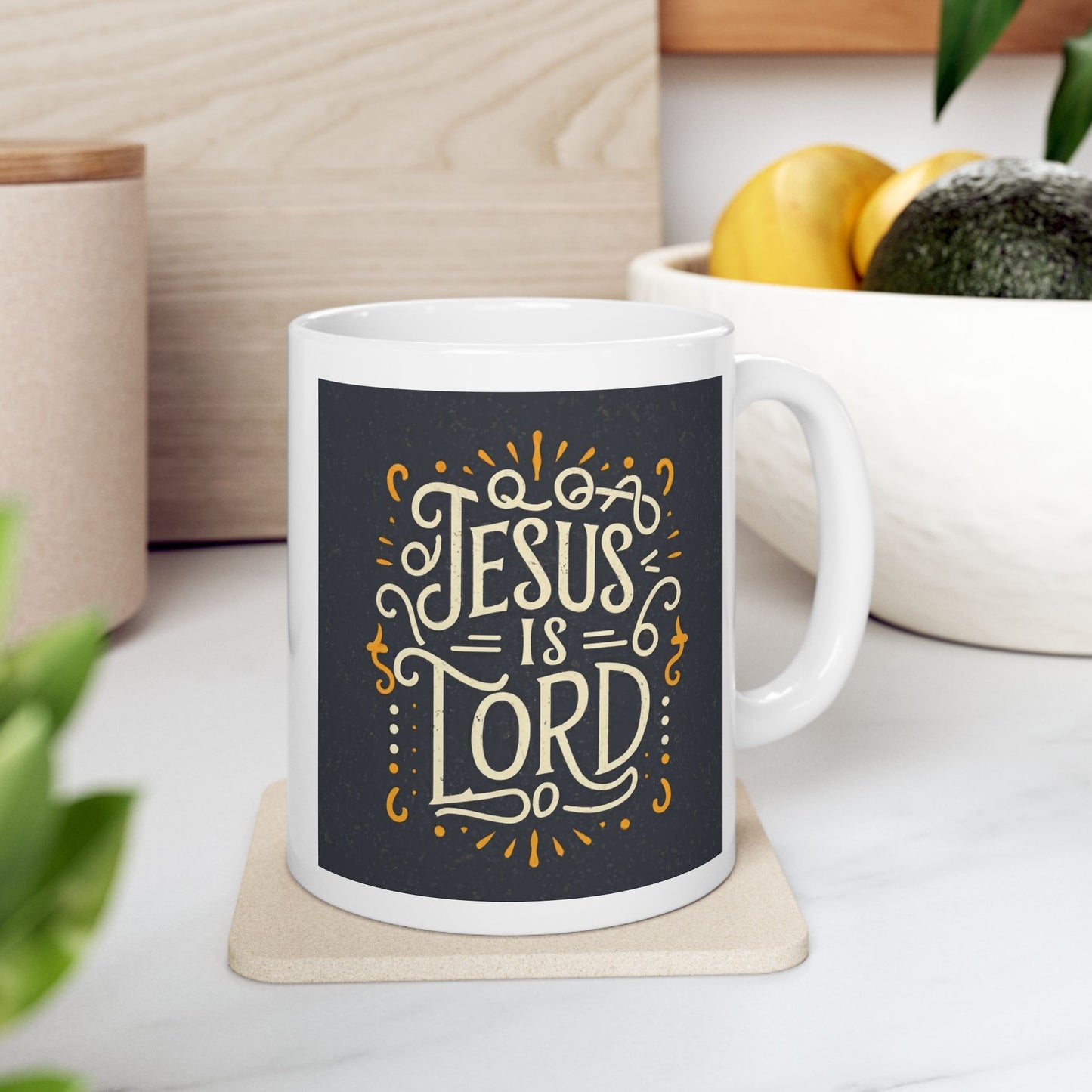 Jesus is Lord Ceramic Mug