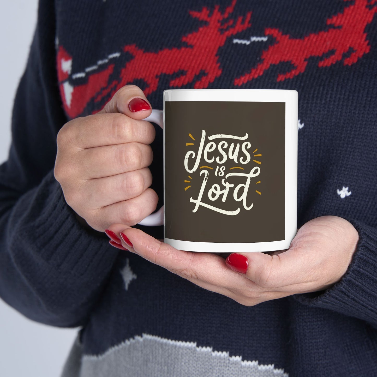 Jesus is Lord Ceramic Mug