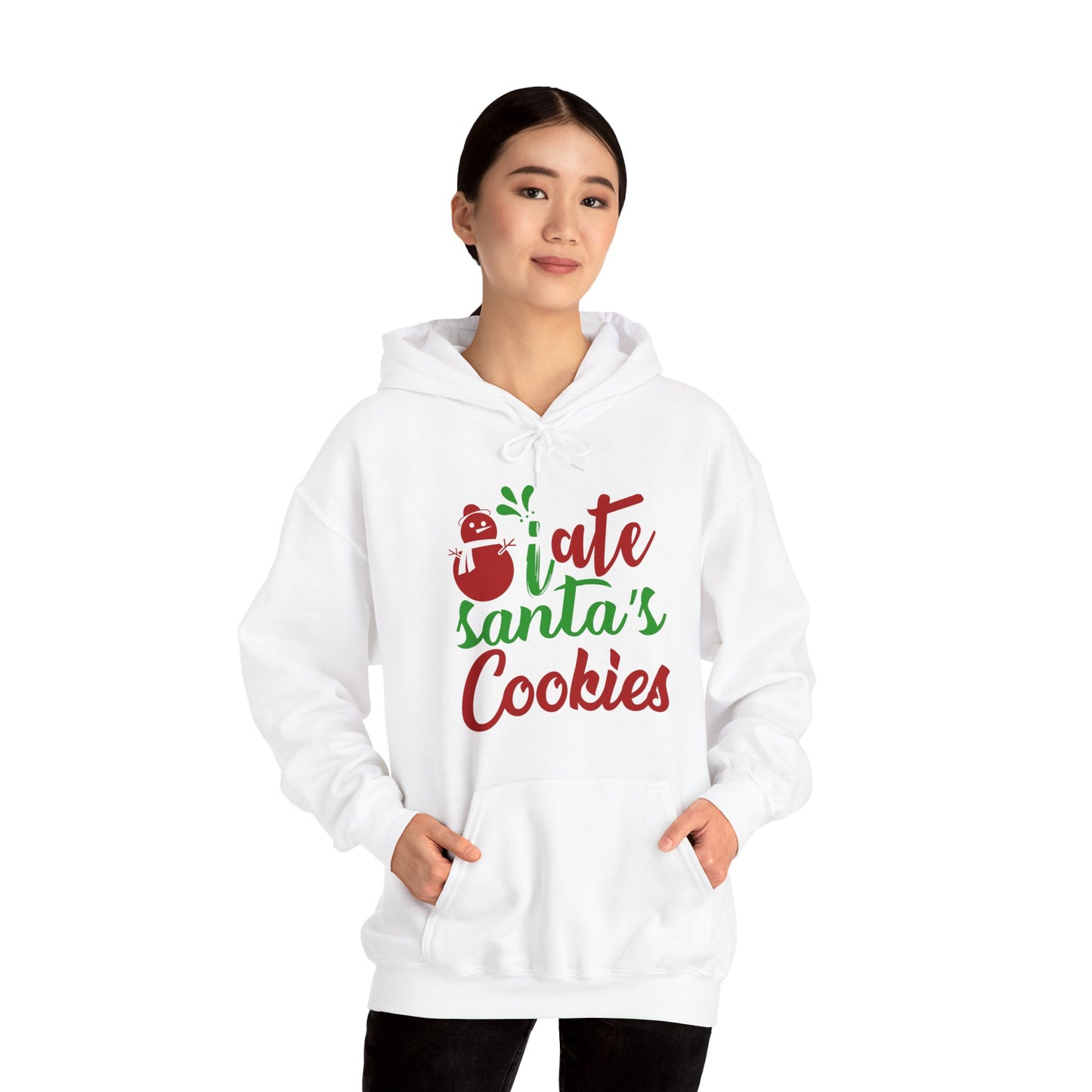 I Ate Santa's Cookies Unisex Heavy Blend Hooded Sweatshirt