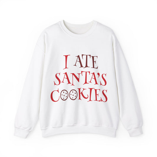 I Ate Santa's Cookies Unisex Heavy Blend Crewneck Sweatshirt
