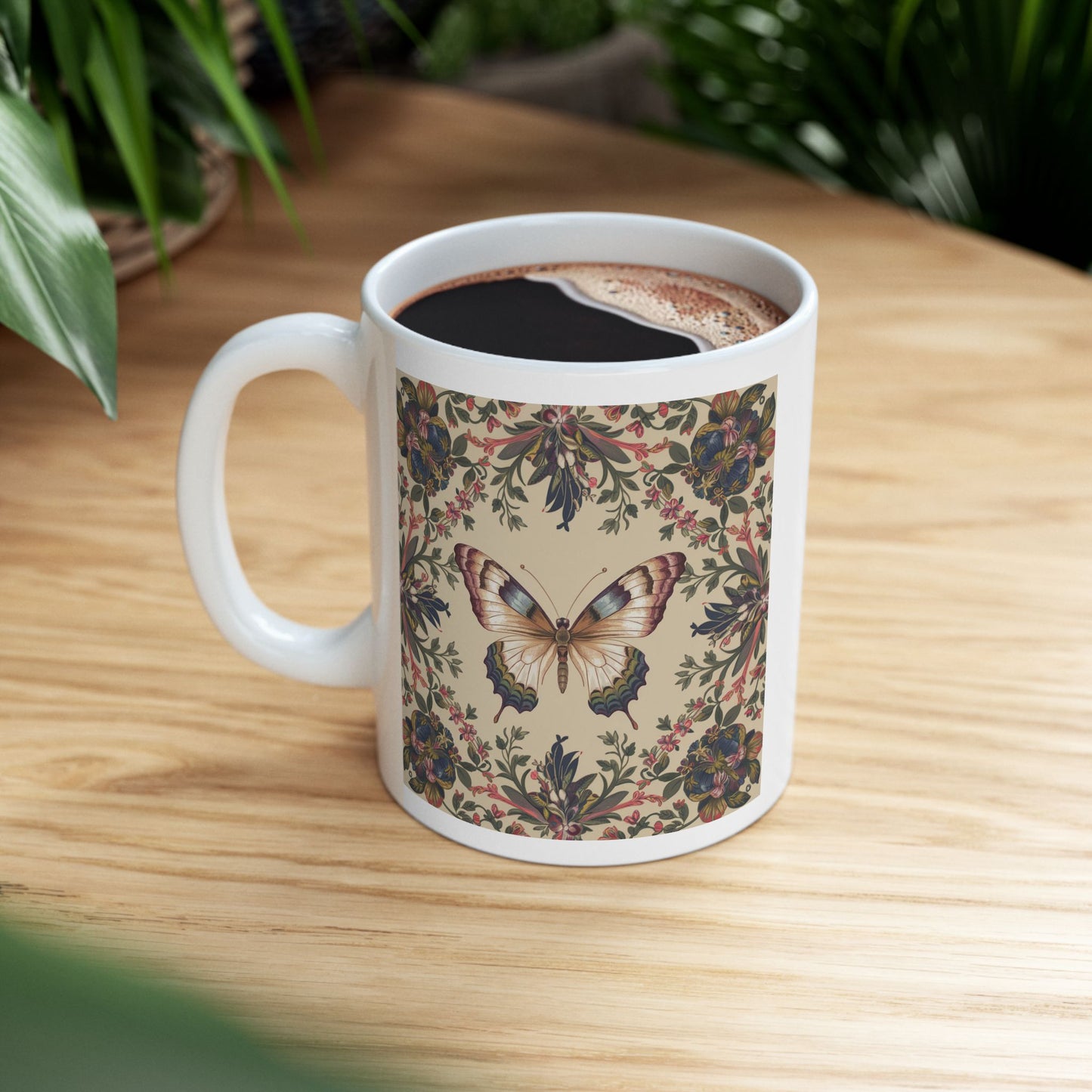 Butterfly Ceramic Mug