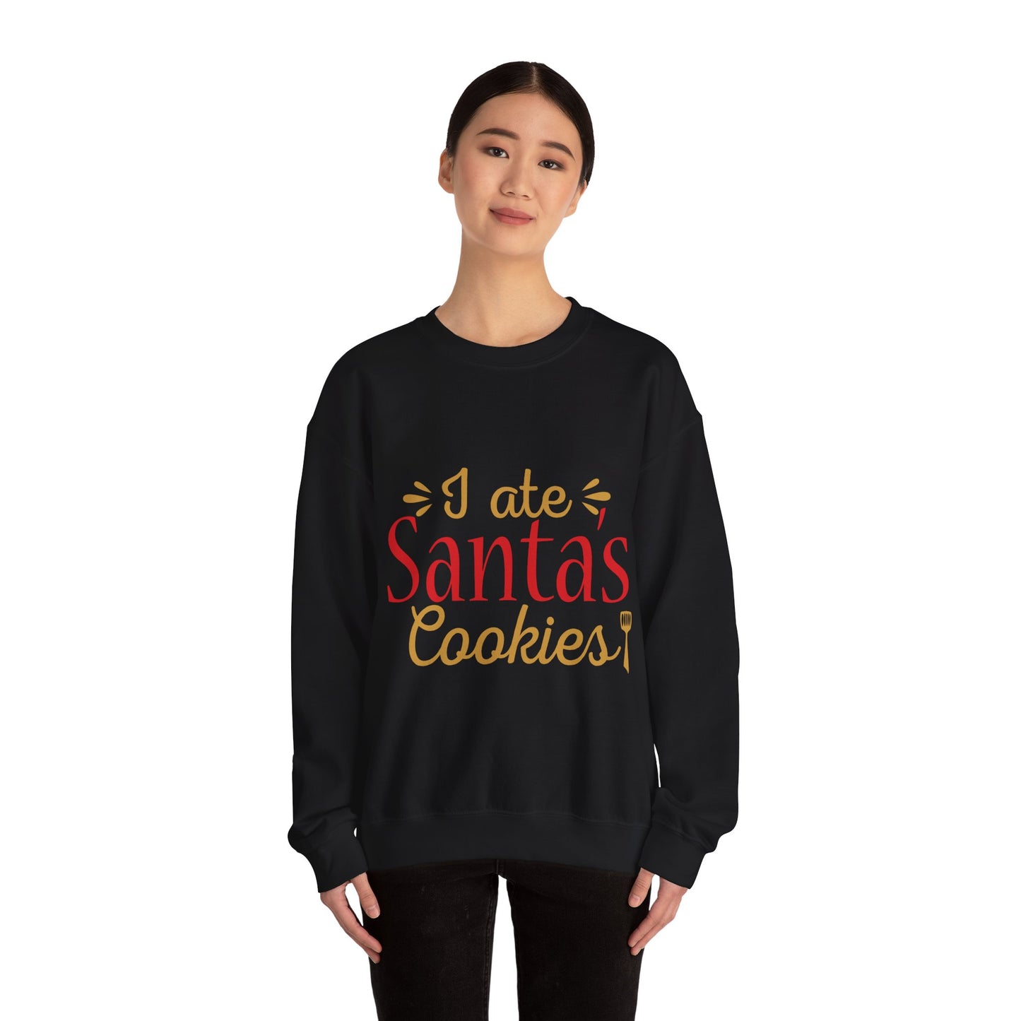 I Ate Santa's Cookies Unisex Heavy Blend Crewneck Sweatshirt