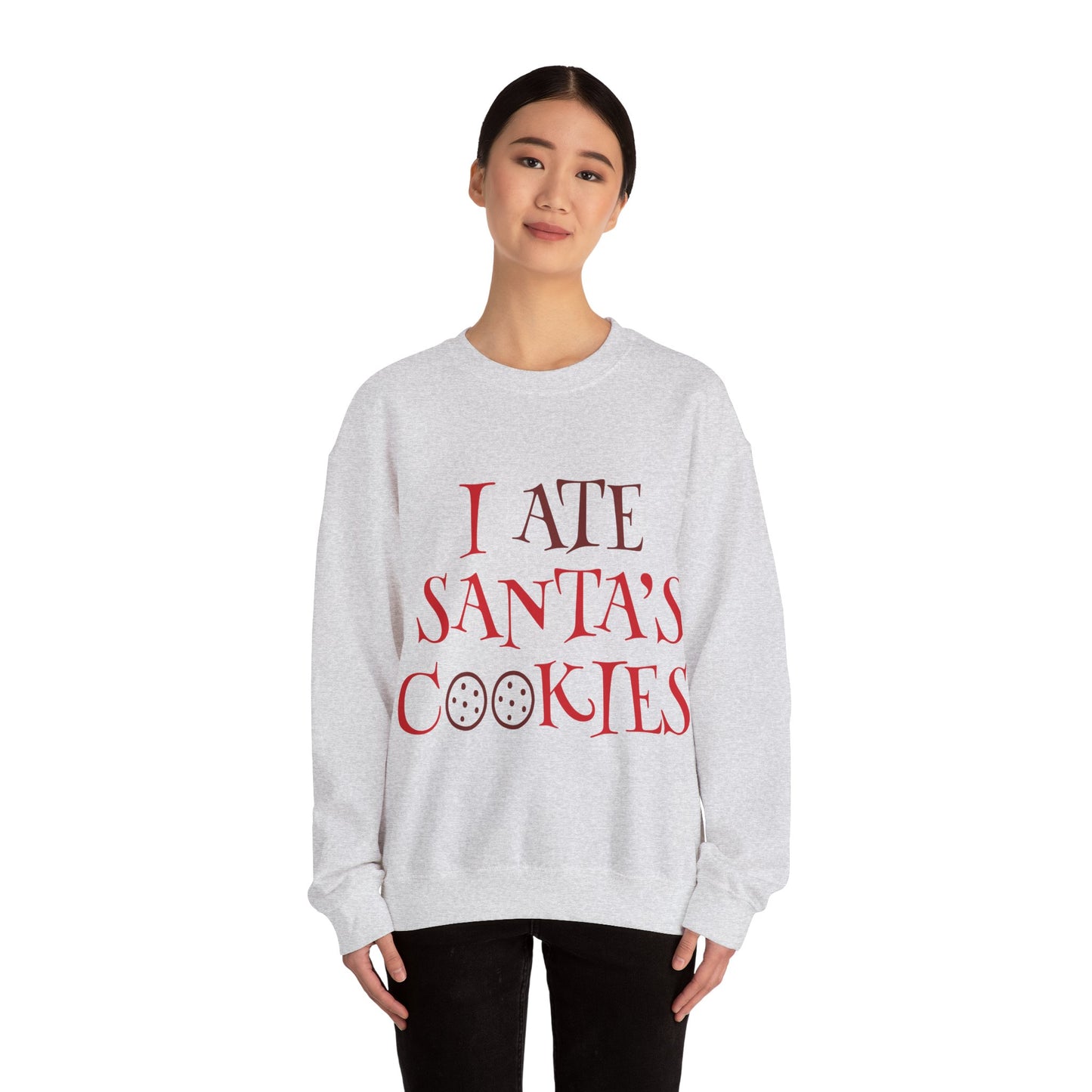 I Ate Santa's Cookies Unisex Heavy Blend Crewneck Sweatshirt