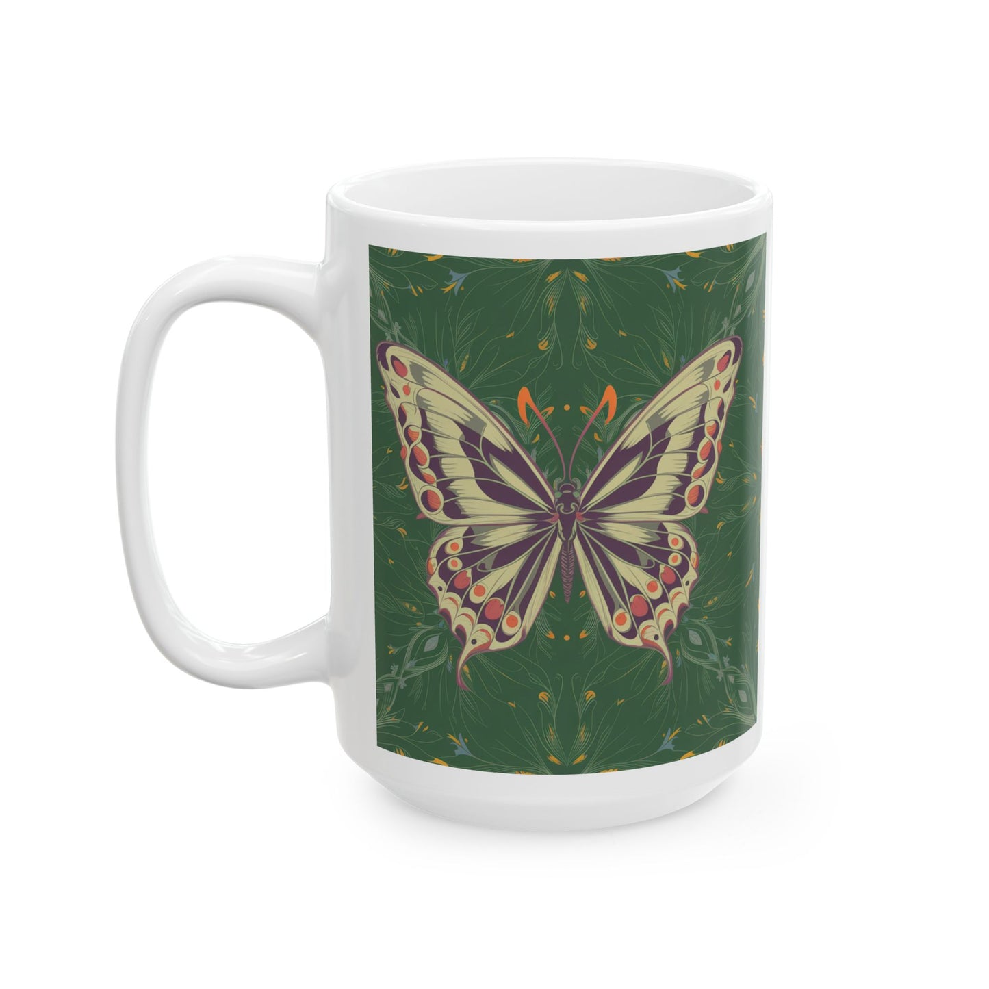 Butterfly Ceramic Mug