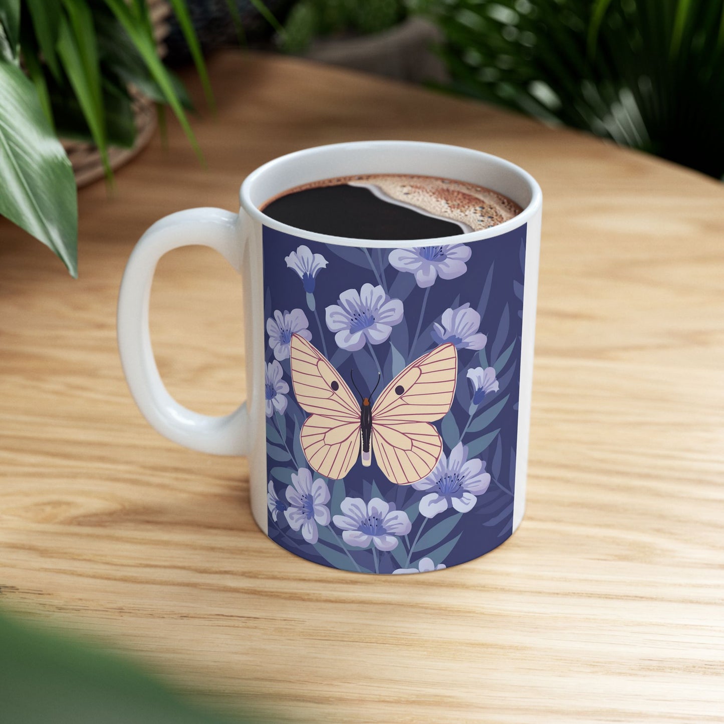 Butterfly Ceramic Mug