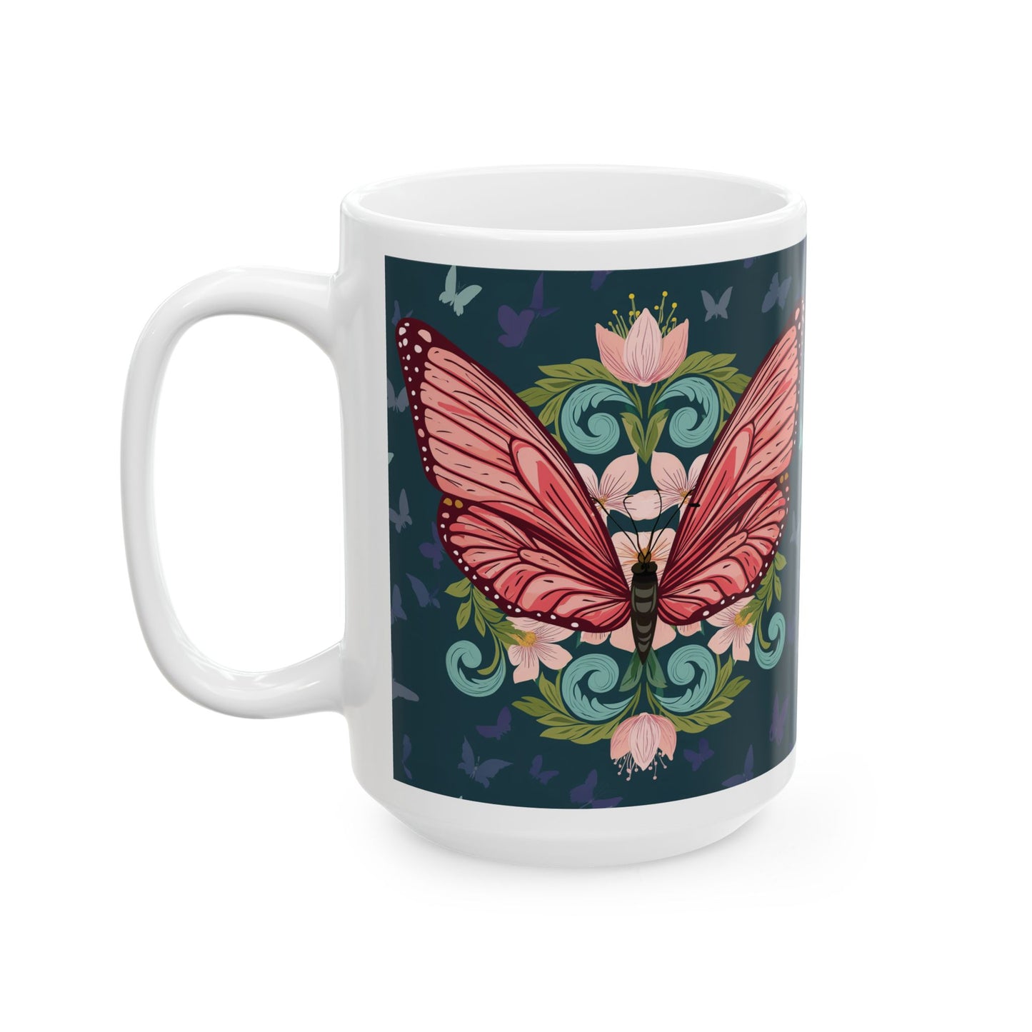 Butterfly Ceramic Mug